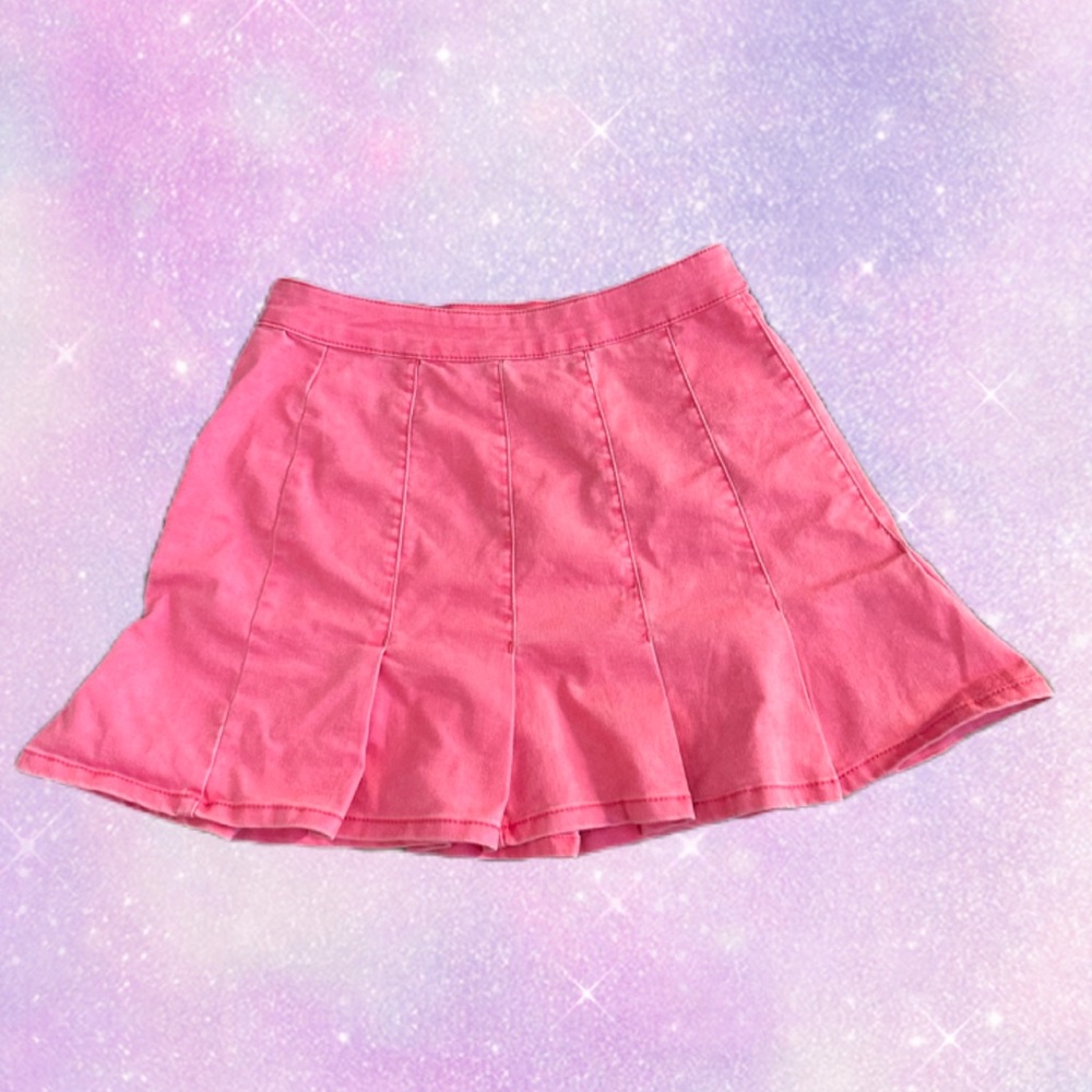 Hot Pink Mini Skirt!